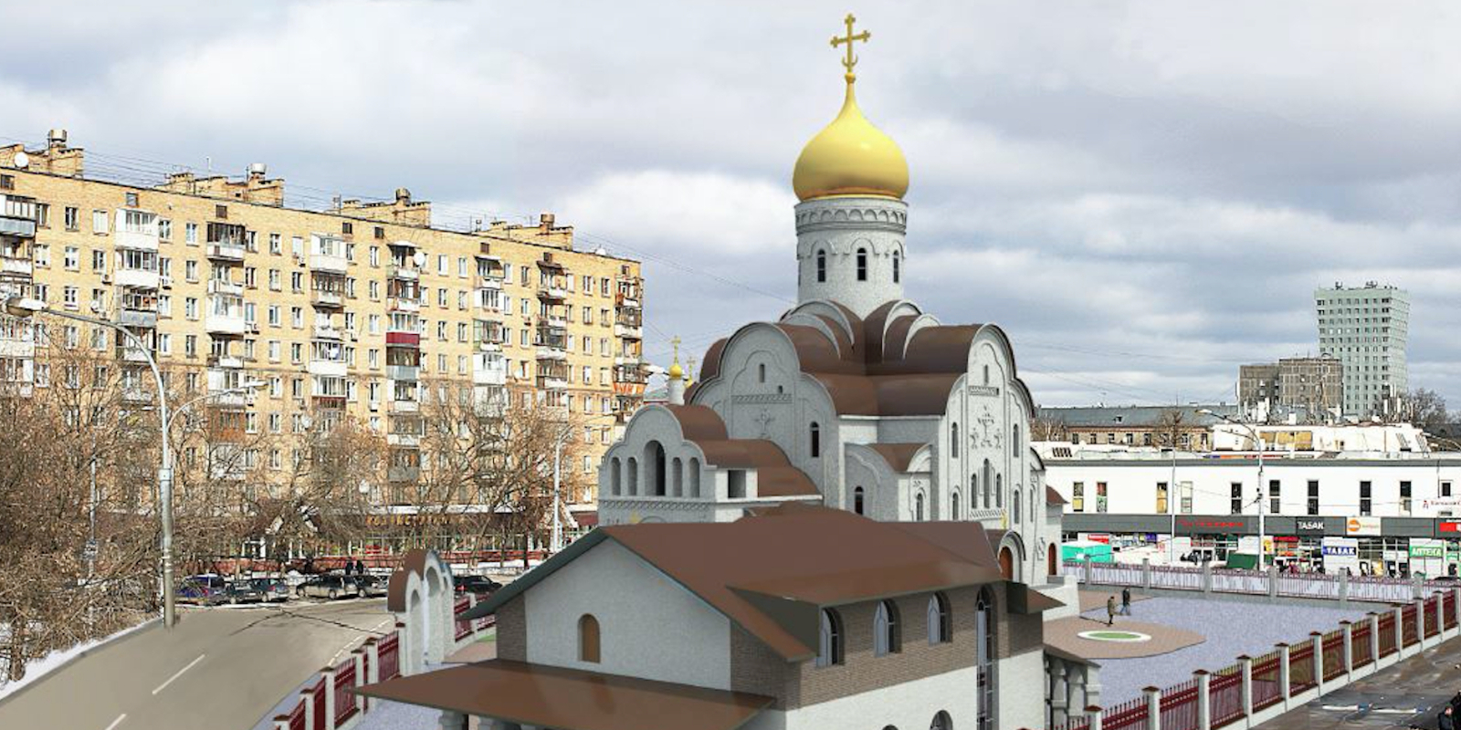 Храм в Анадырском проезде достроят к 2022 году