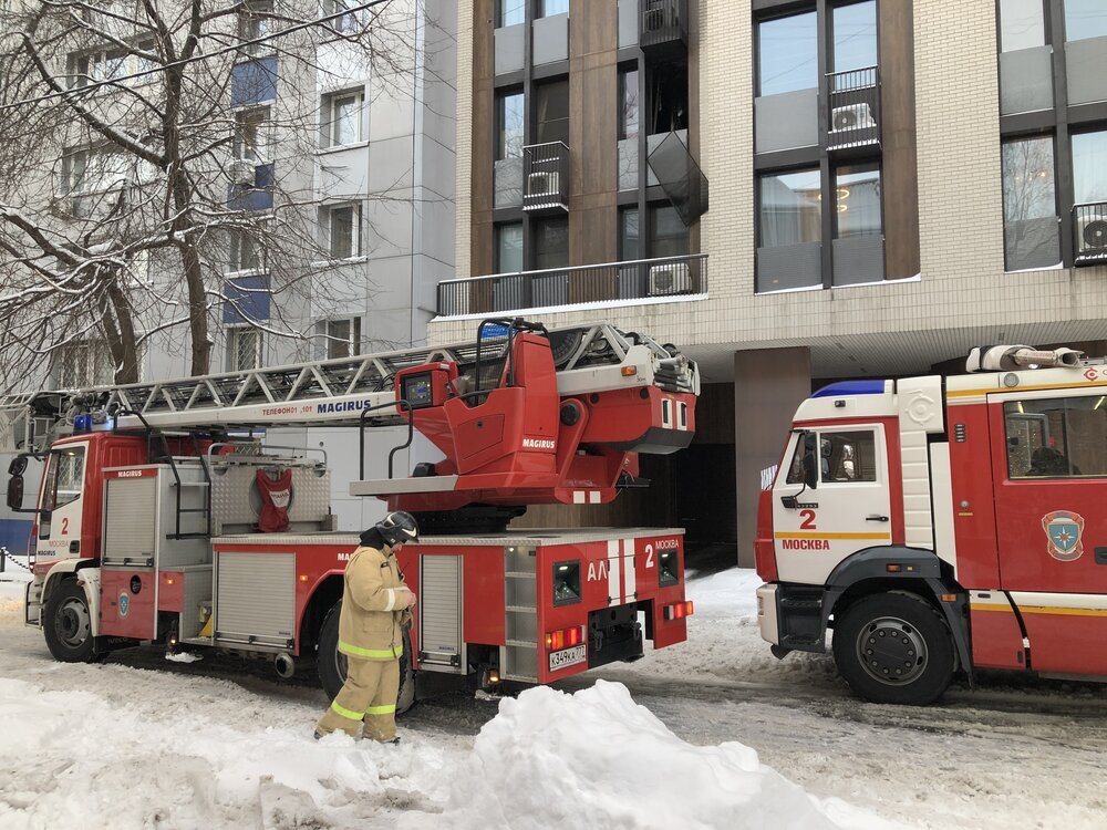 Жители СВАО реже других обращались к огнеборцам