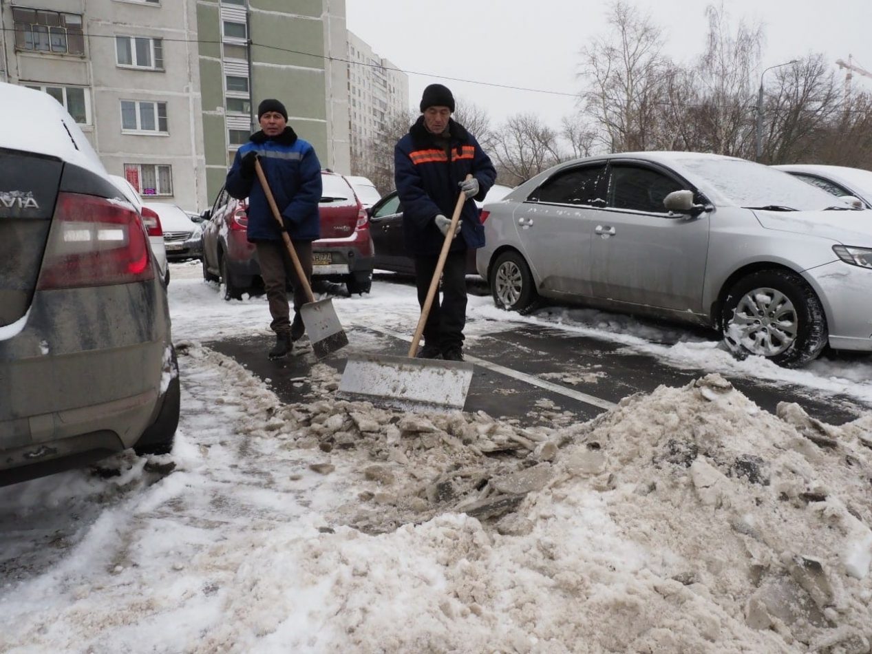 Лианозово и Южное Медведково стали лучшими районами СВАО по качеству уборки снега и льда