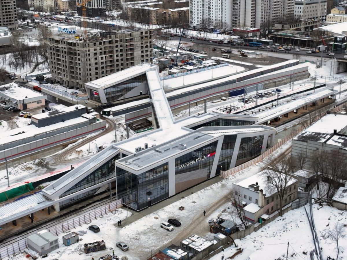 В столице открыли новый пригородный вокзал «Марьина Роща» МЦД-2 | Звездный  Бульвар