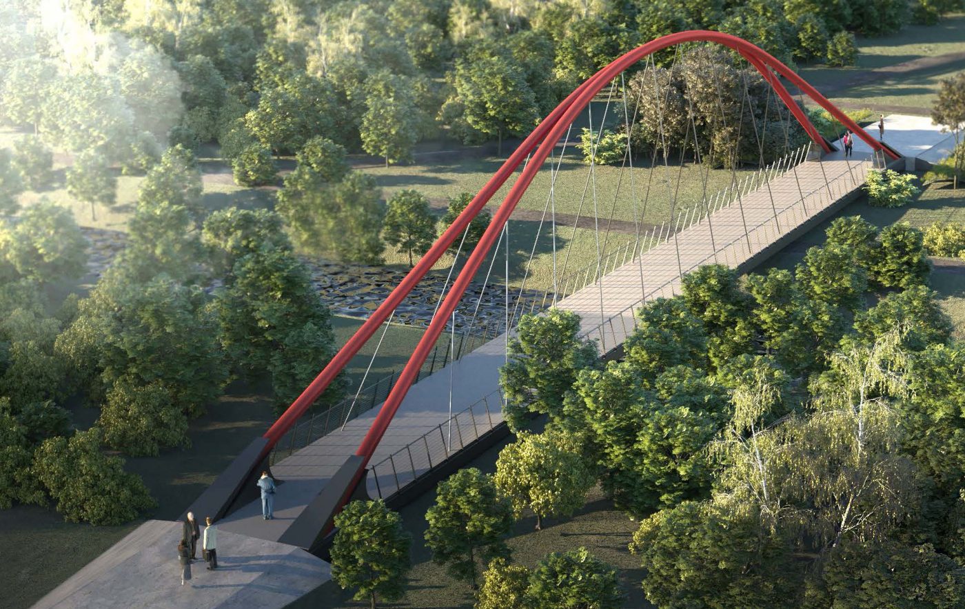 Новый мост через Яузу будет удобным для пешеходов