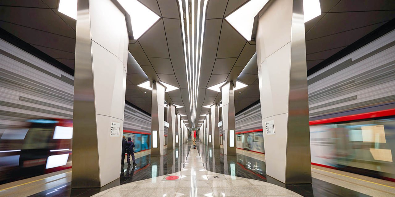 Бочкарёв: Во втором вестибюле станции «Авиамоторная» БКЛ метро завершаются отделочные работы
