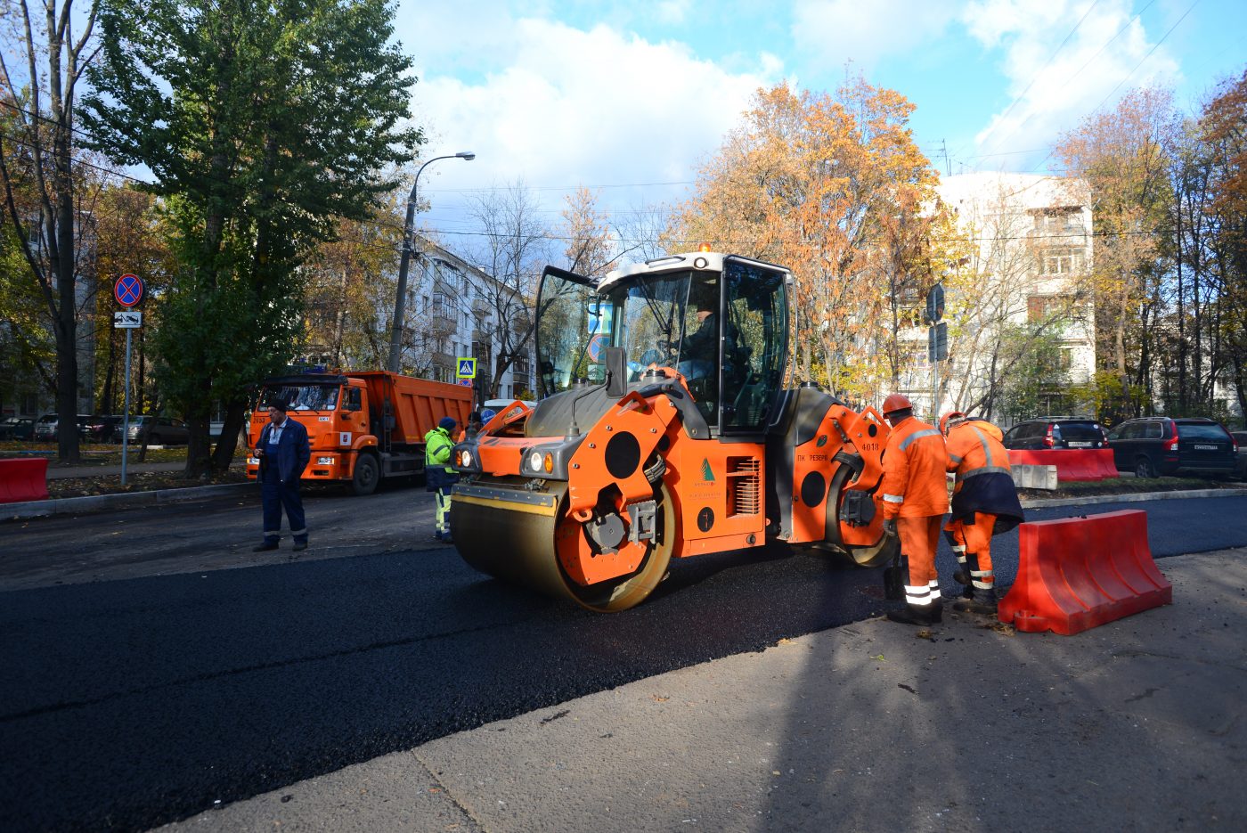 В СВАО начались работы по расширению Поморской улицы