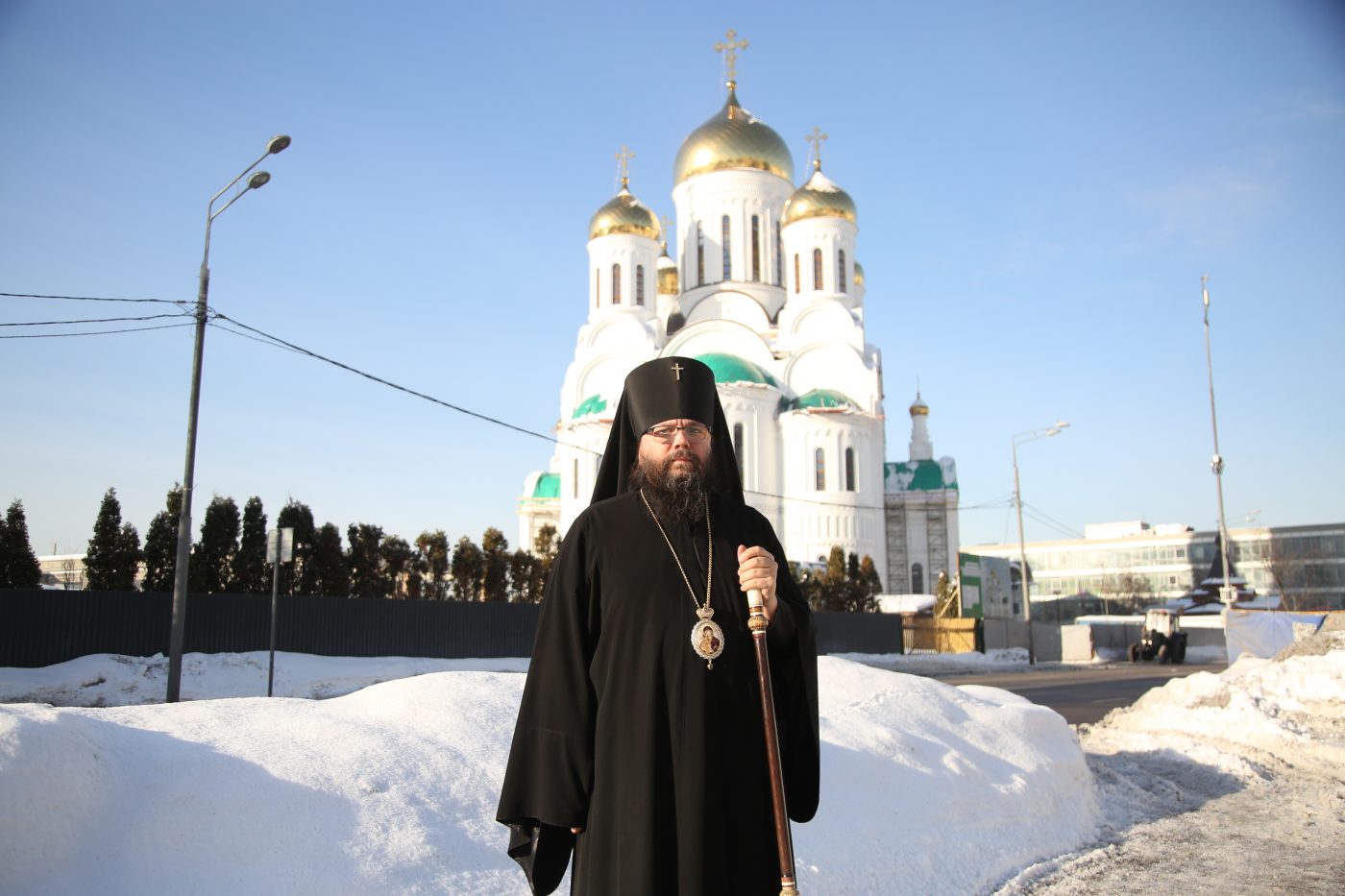 В строящемся на Берёзовой аллее храме летом начнутся службы