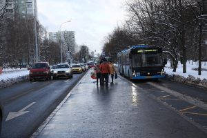 Выделенку на Череповецкой перенесли влево