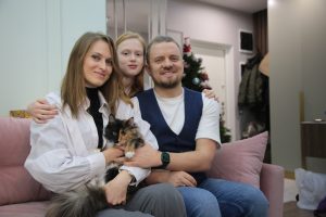 Кошка Луна из Лосинки стала звездой телеэкранов